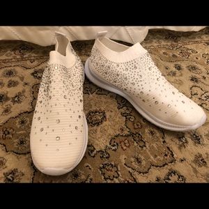 Rhinestone sock sneakers